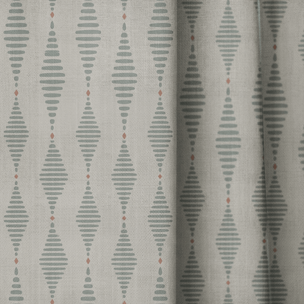 Ridgeline Rosemary - Curtain Panel - The Drapery