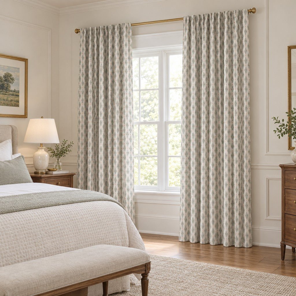 Ridgeline Thyme - Curtain Panel - The Drapery