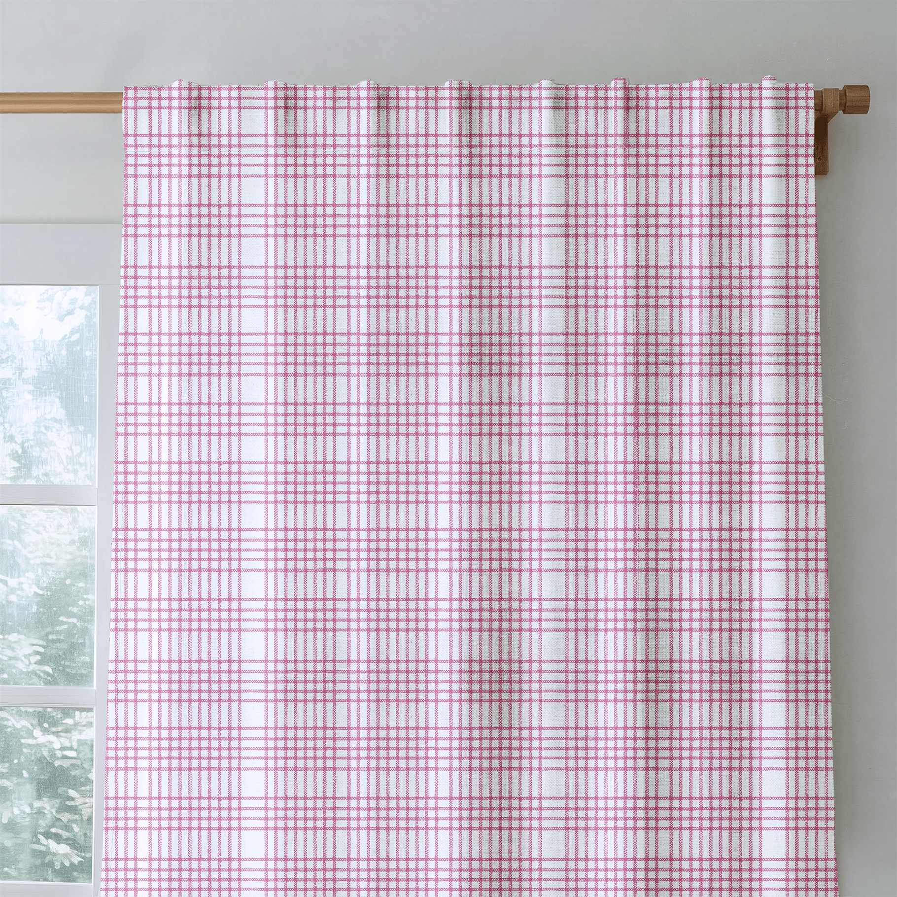 Ridgely Plaid - Curtain Panel - The Drapery