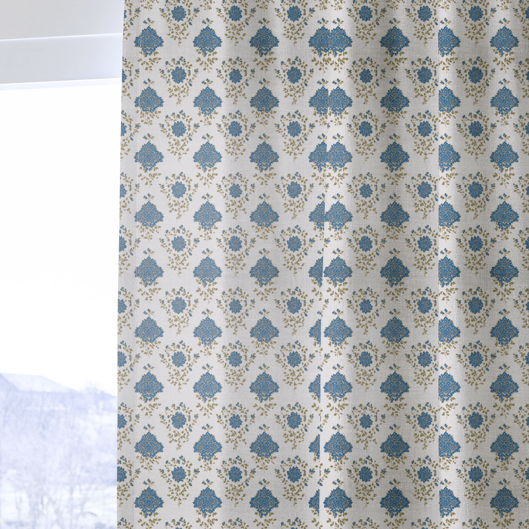 River - Curtain Panel - The Drapery