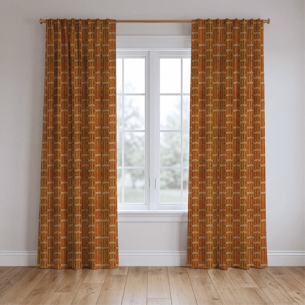 River & Reed Saffron - Curtain Panel - The Drapery
