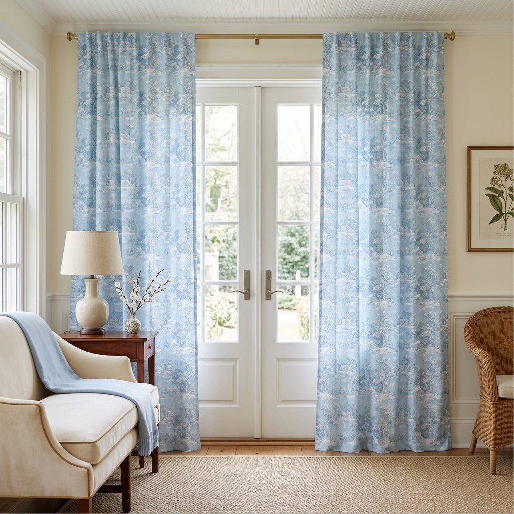 Riverbend Fen Three - Curtain Panel - The Drapery
