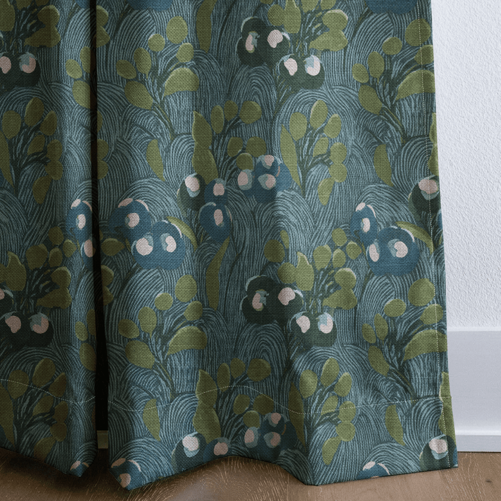 Riviera Bouquet - Curtain Panel - The Drapery