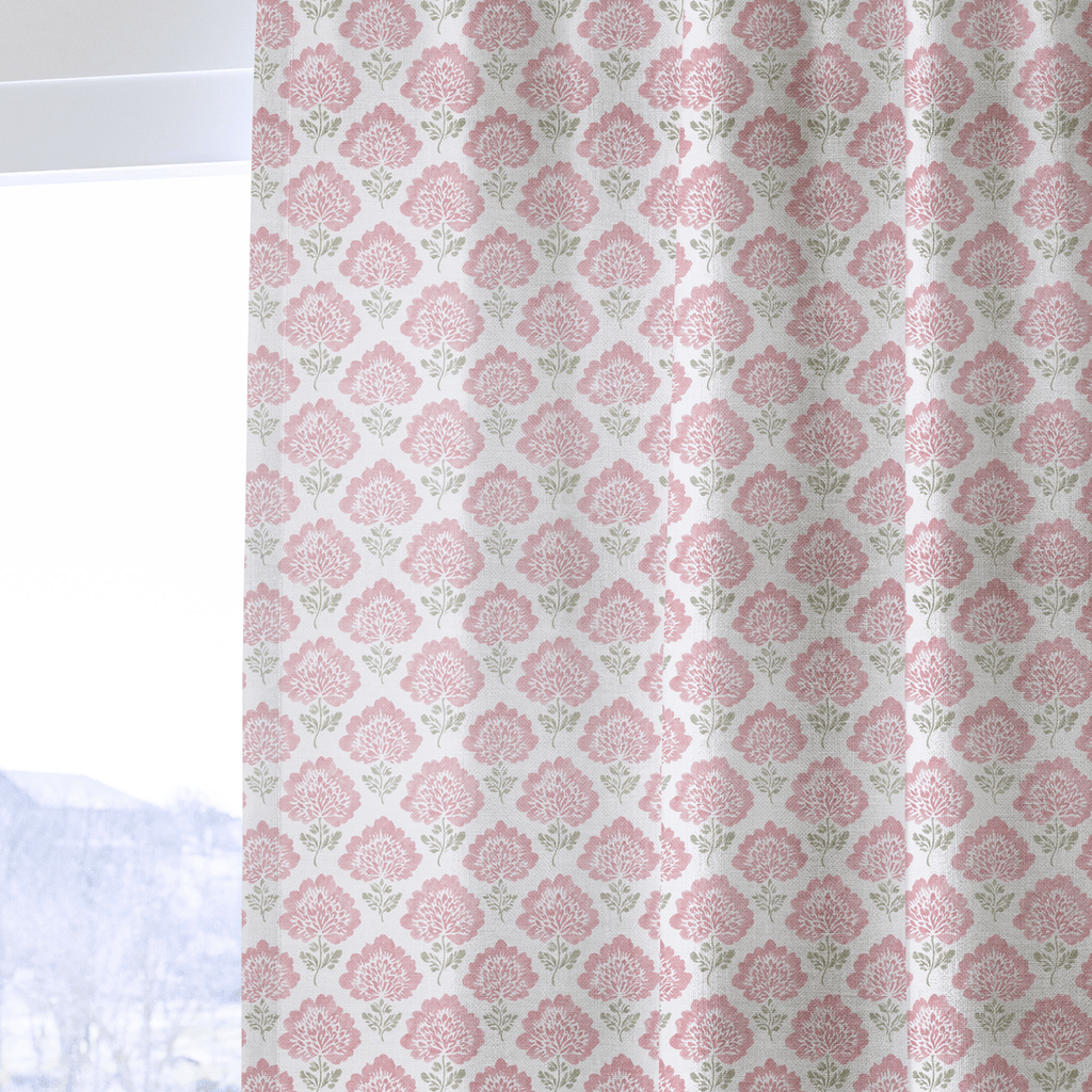 Rivingale Blossoms - Curtain Panel - The Drapery