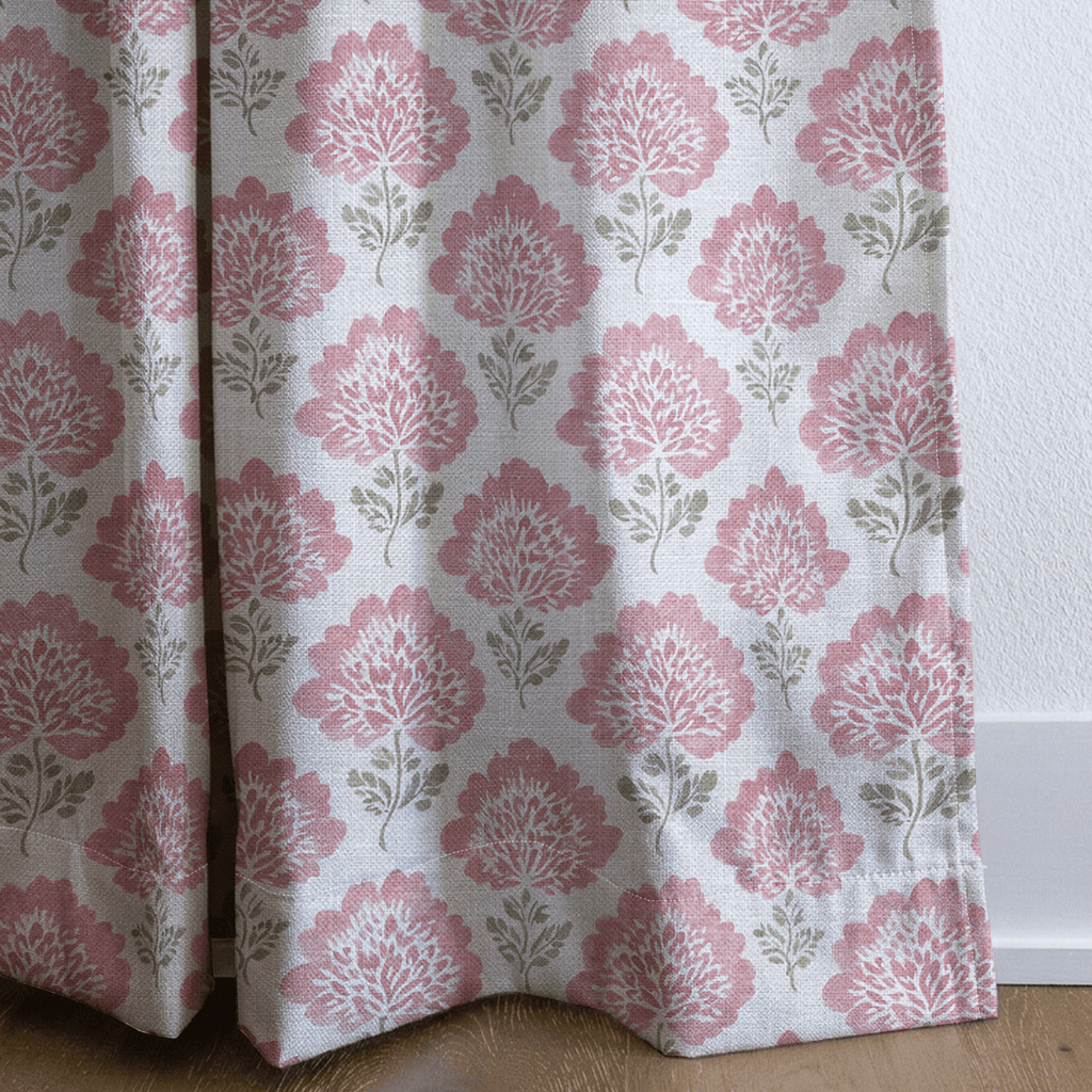 Rivingale Blossoms - Curtain Panel - The Drapery