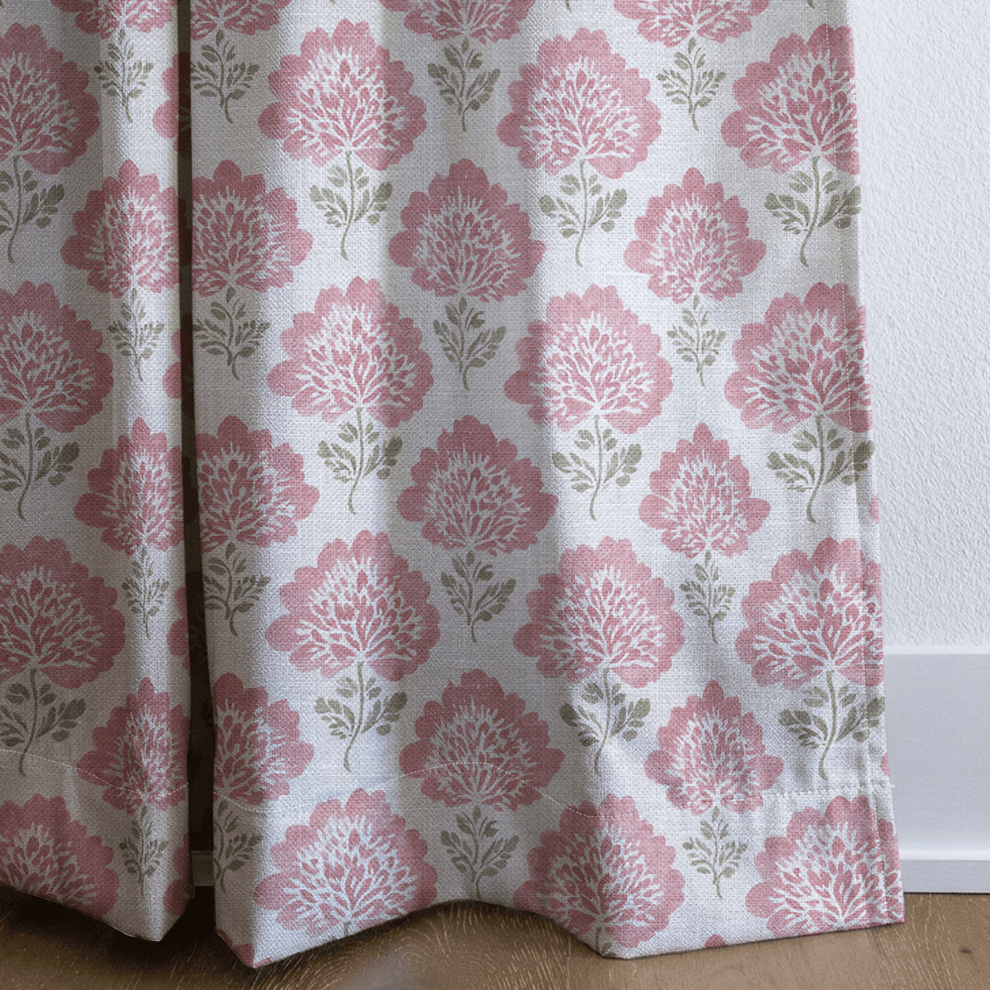 Rivingale Blossoms - Curtain Panel - The Drapery