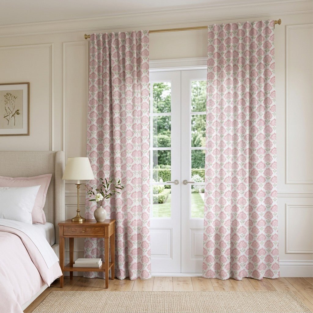 Rivingale Blossoms - Curtain Panel - The Drapery