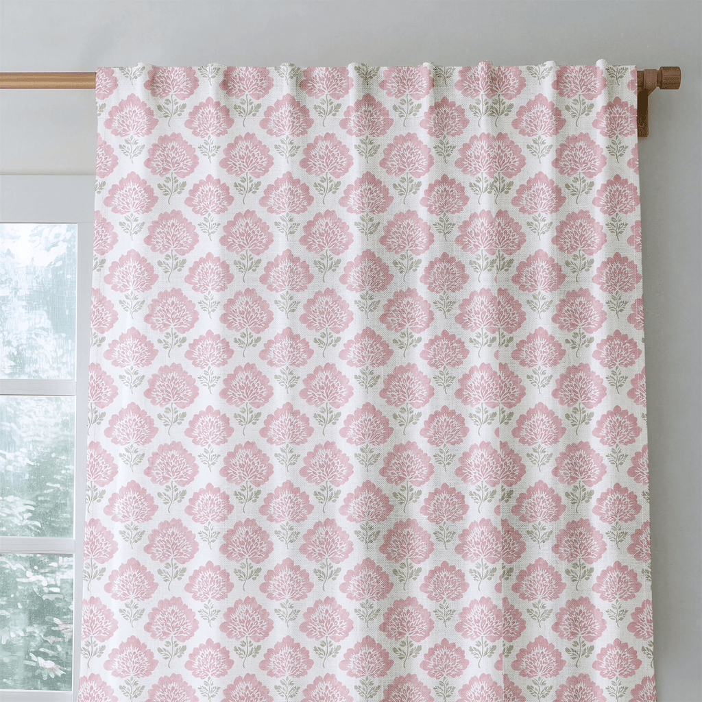Rivingale Blossoms - Curtain Panel - The Drapery
