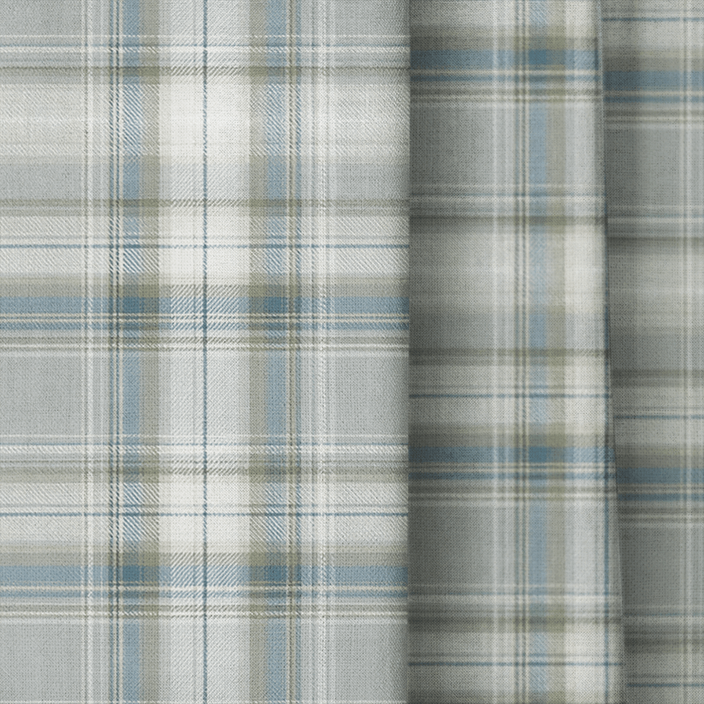 Robyn Plaid - Curtain Panel - The Drapery