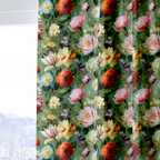 Romilly Floral - Curtain Panel - The Drapery