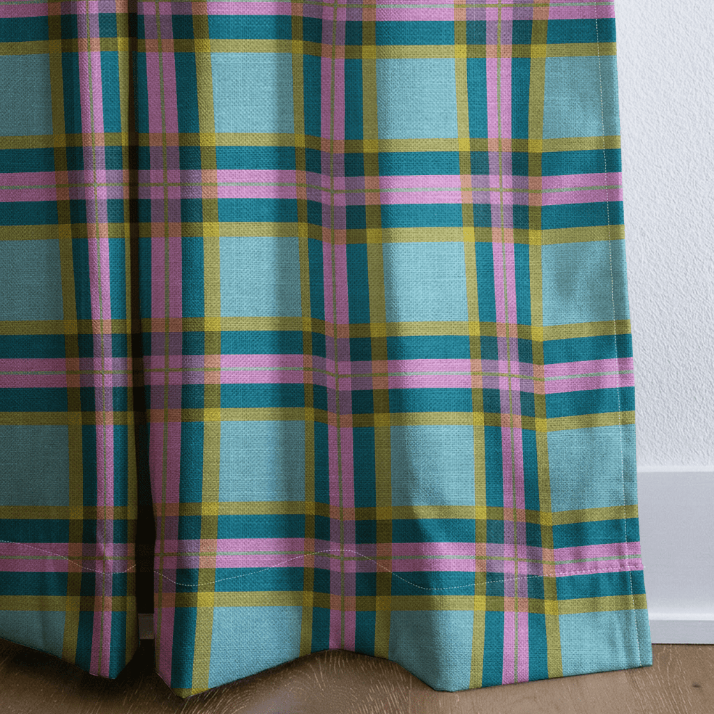 Romilly Plaid - Curtain Panel - The Drapery