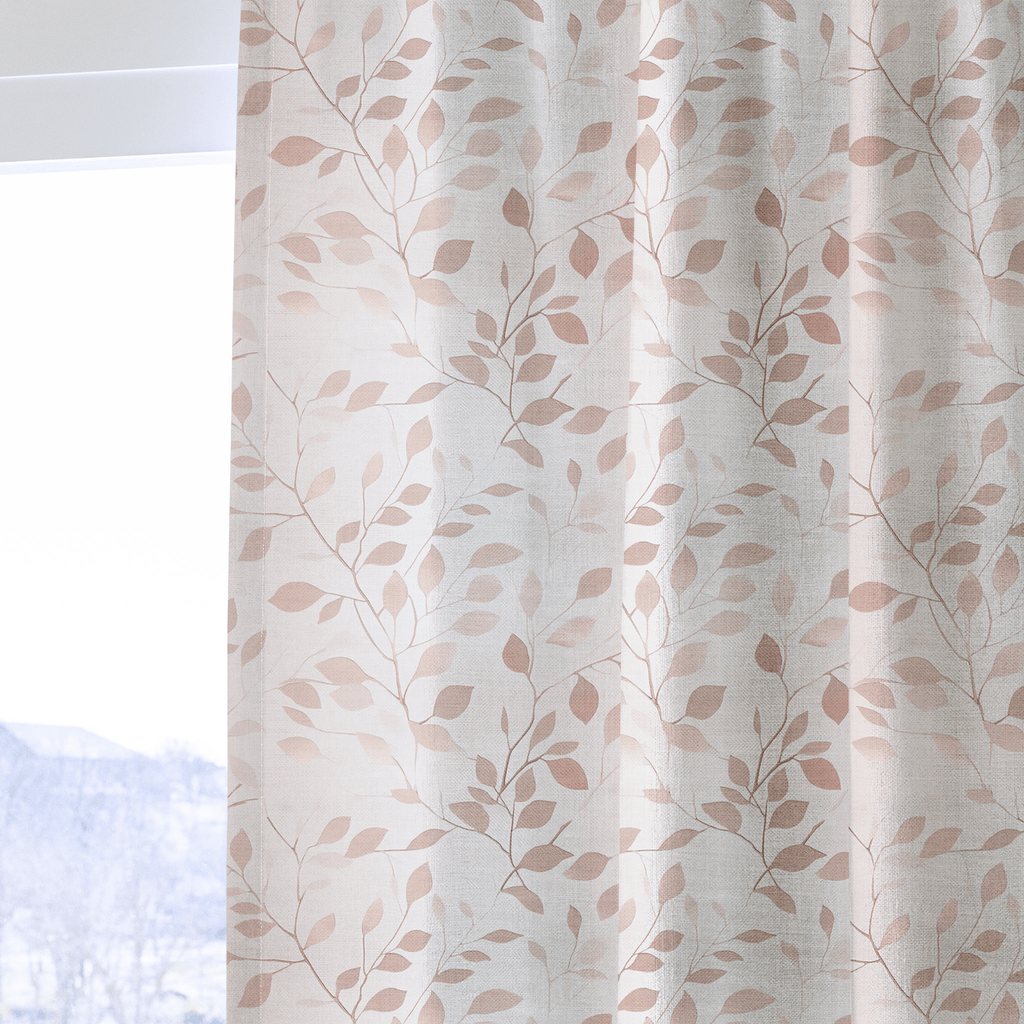 Rosa Vine - Curtain Panel - The Drapery