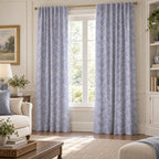 Rosalie Chinoiserie Lavendar - Curtain Panel - The Drapery