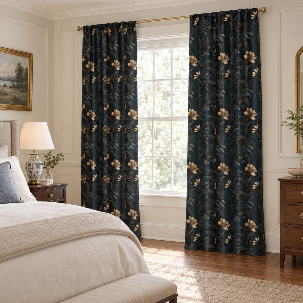Rosalind Floral - Curtain Panel - The Drapery