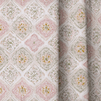 Rose Medallion - Curtain Panel - The Drapery