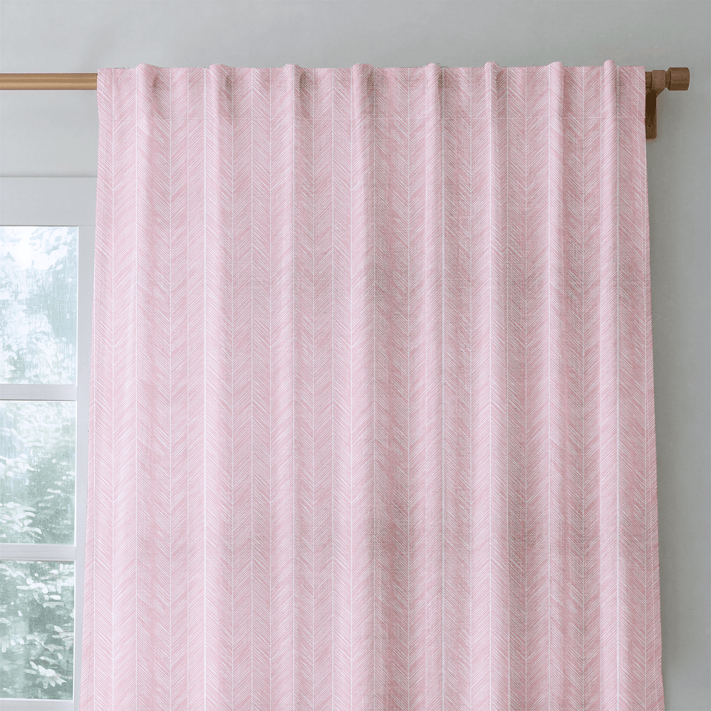 Roseate - Curtain Panel - The Drapery