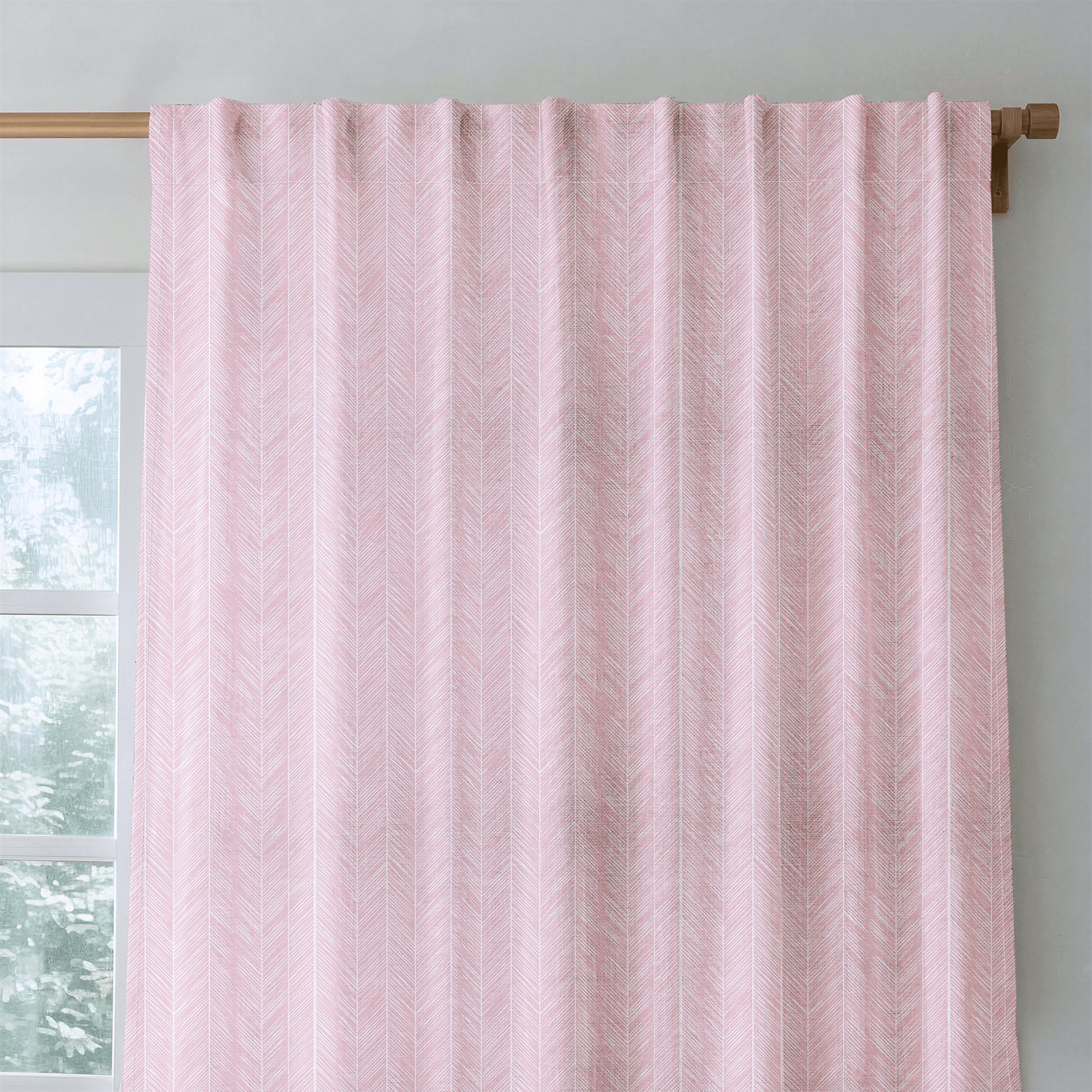 Roseate - Curtain Panel - The Drapery