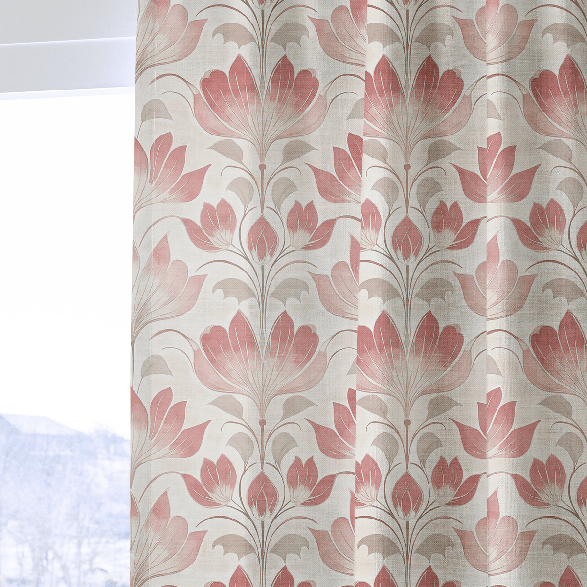 Roselain - Curtain Panel - The Drapery
