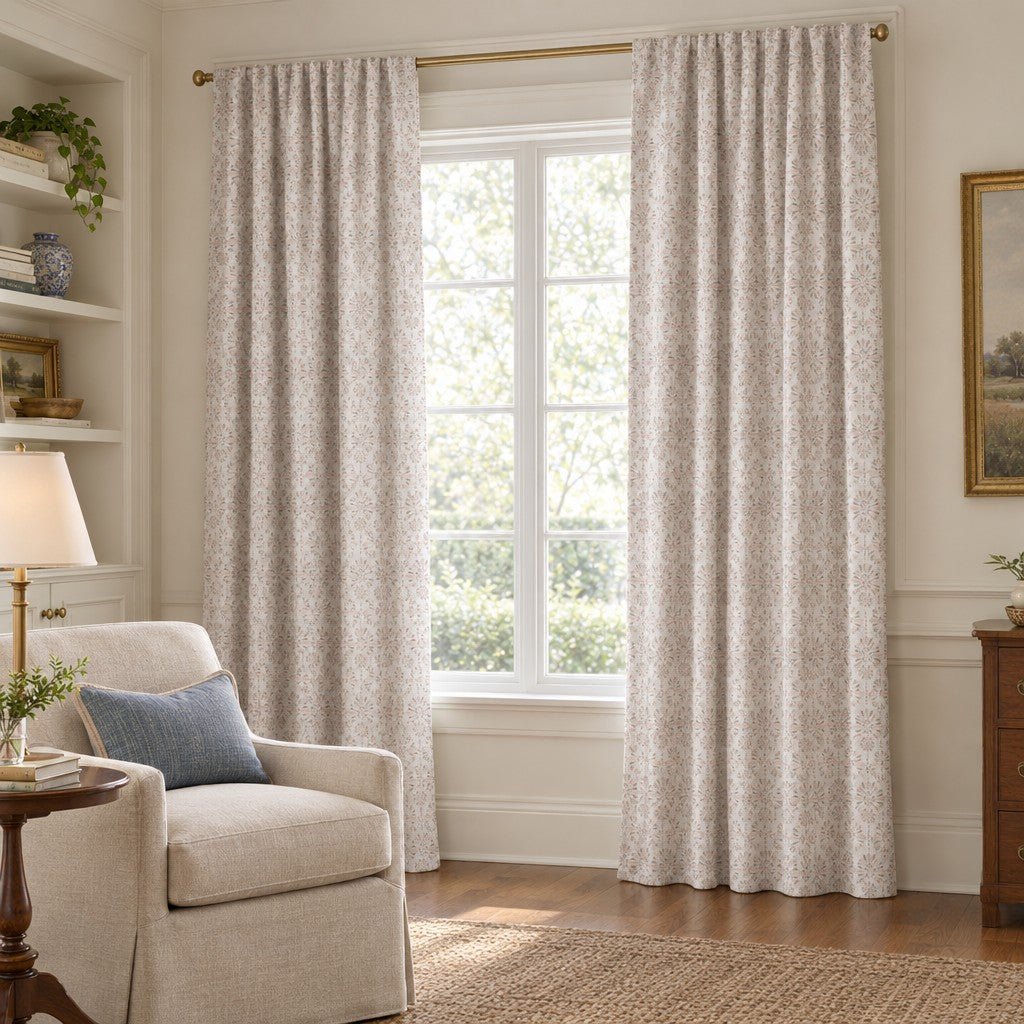 Rosette - Curtain Panel - The Drapery