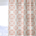 Rosette Sun - Curtain Panel - The Drapery