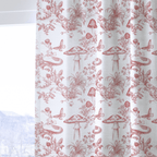Rosewood Flora - Curtain Panel - The Drapery