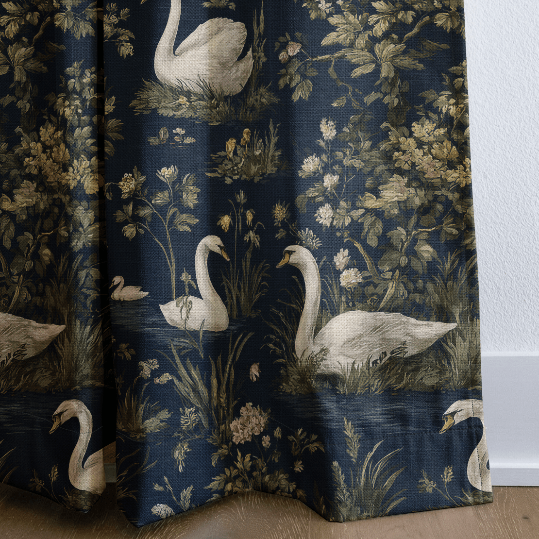 Rosie Swans - Curtain Panel - The Drapery