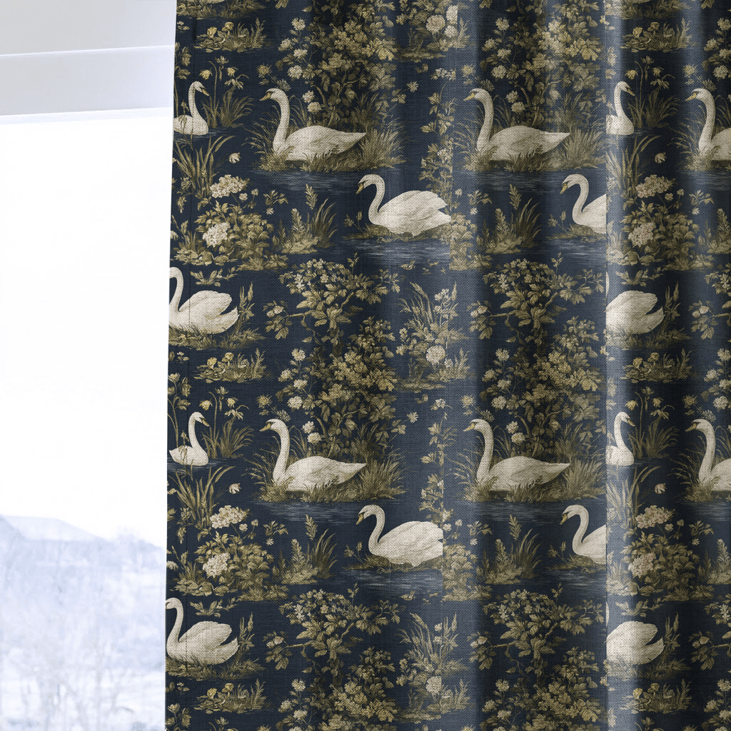 Rosie Swans - Curtain Panel - The Drapery