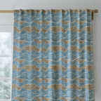Rosie Waves - Curtain Panel - The Drapery