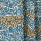 Rosie Waves - Curtain Panel - The Drapery