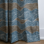 Rosie Waves - Curtain Panel - The Drapery