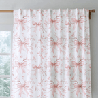 Rosie's Ribbons - Curtain Panel - The Drapery