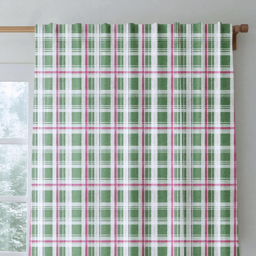 Ross Plaid - Curtain Panel - The Drapery