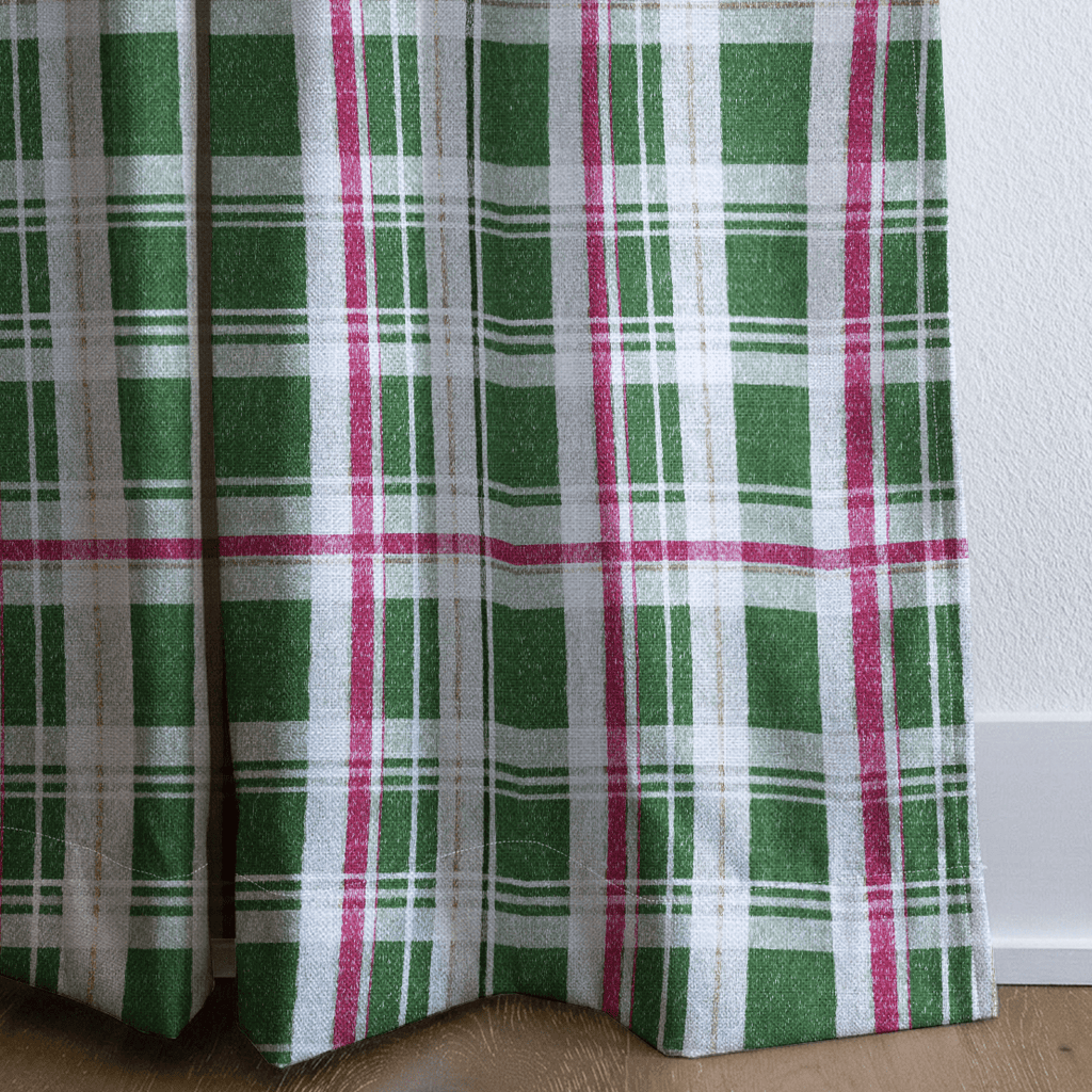 Ross Plaid - Curtain Panel - The Drapery