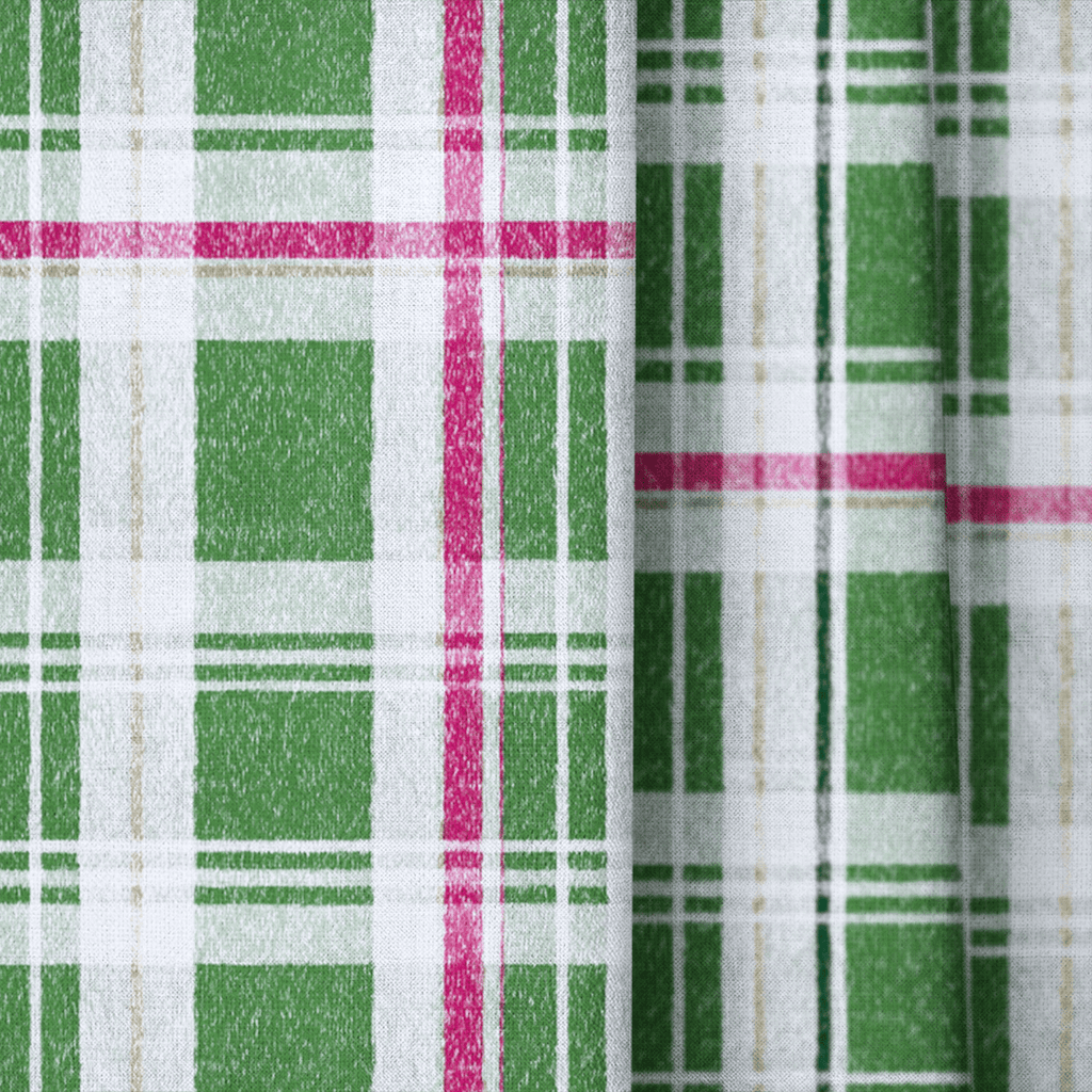 Ross Plaid - Curtain Panel - The Drapery
