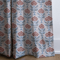 Rouge Bloom - Curtain Panel - The Drapery