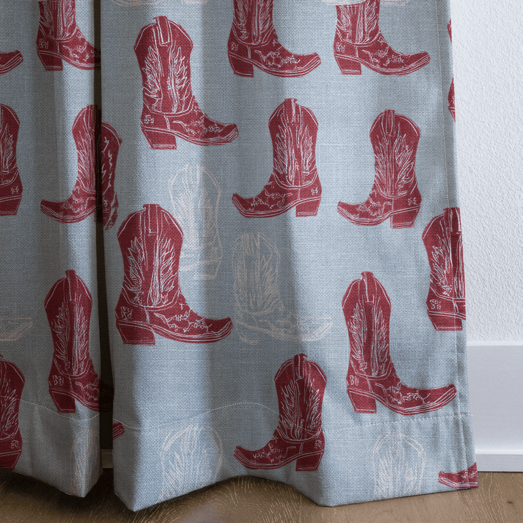 Rouge Frontier - Curtain Panel - The Drapery