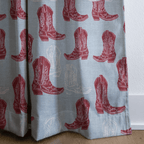 Rouge Frontier - Curtain Panel - The Drapery