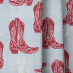 Rouge Frontier - Curtain Panel - The Drapery