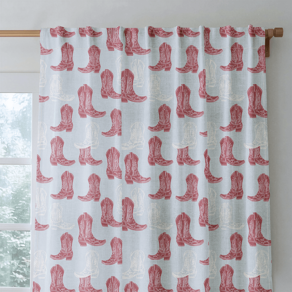 Rouge Frontier - Curtain Panel - The Drapery