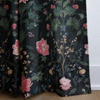 Ruby Petals - Curtain Panel - The Drapery