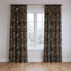 Ruby Pomegrante - Curtain Panel - The Drapery