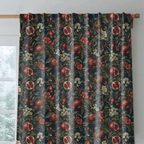 Ruby Pomegrante - Curtain Panel - The Drapery