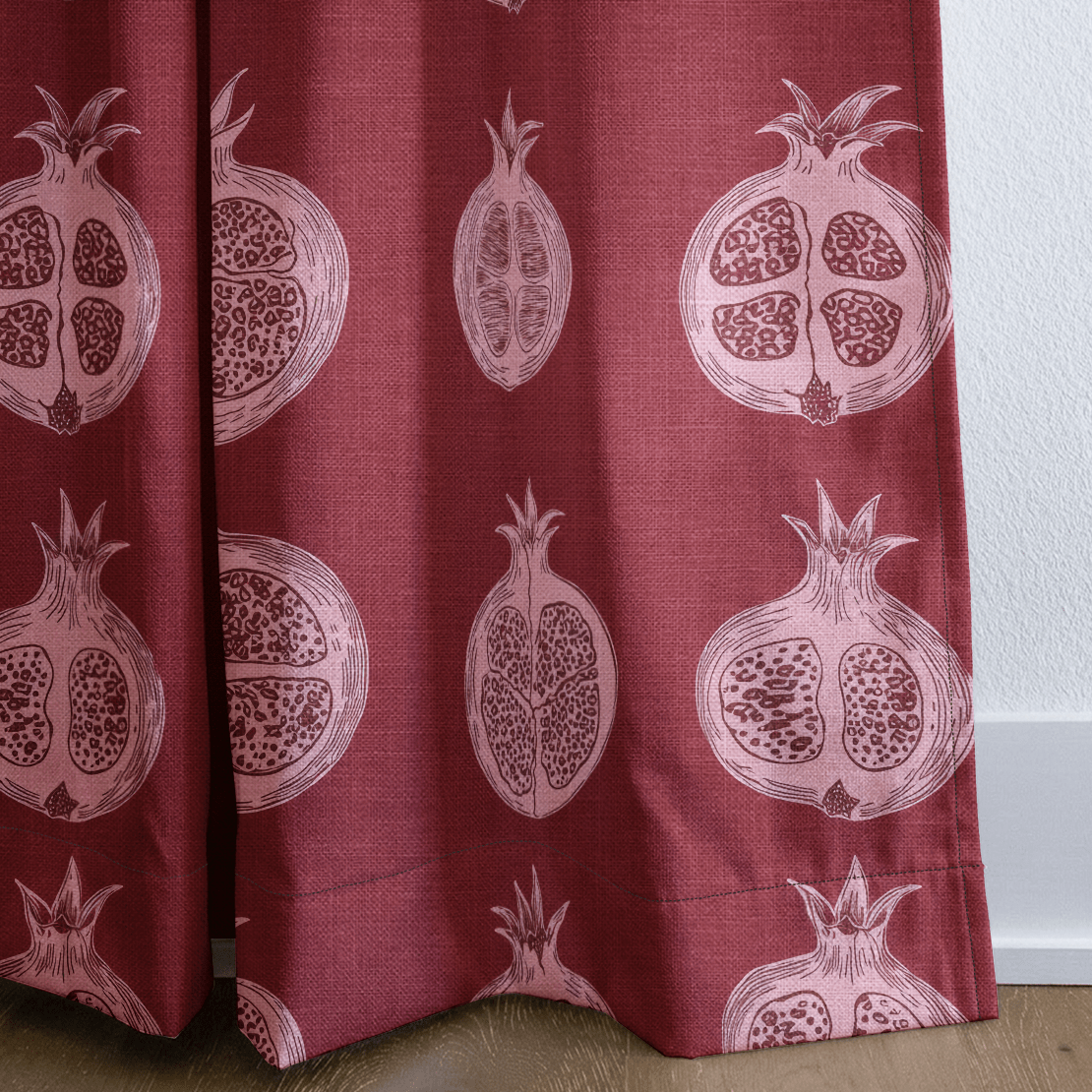 Ruby Rind - Curtain Panel - The Drapery