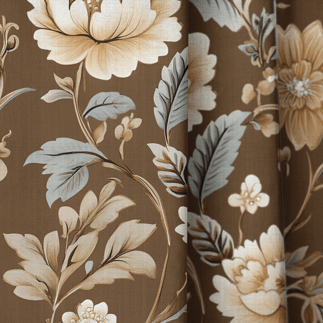 Russet Garden - Curtain Panel - The Drapery