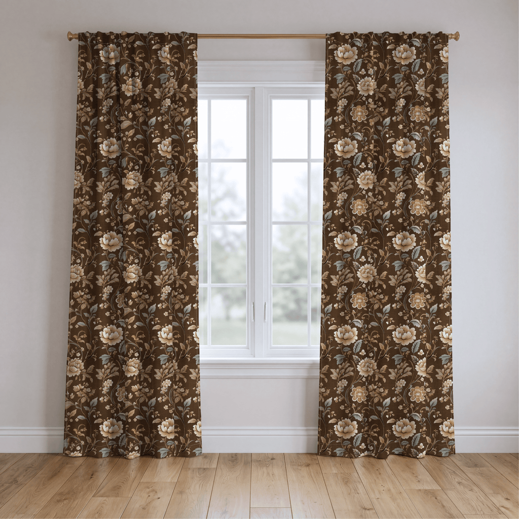Russet Garden - Curtain Panel - The Drapery