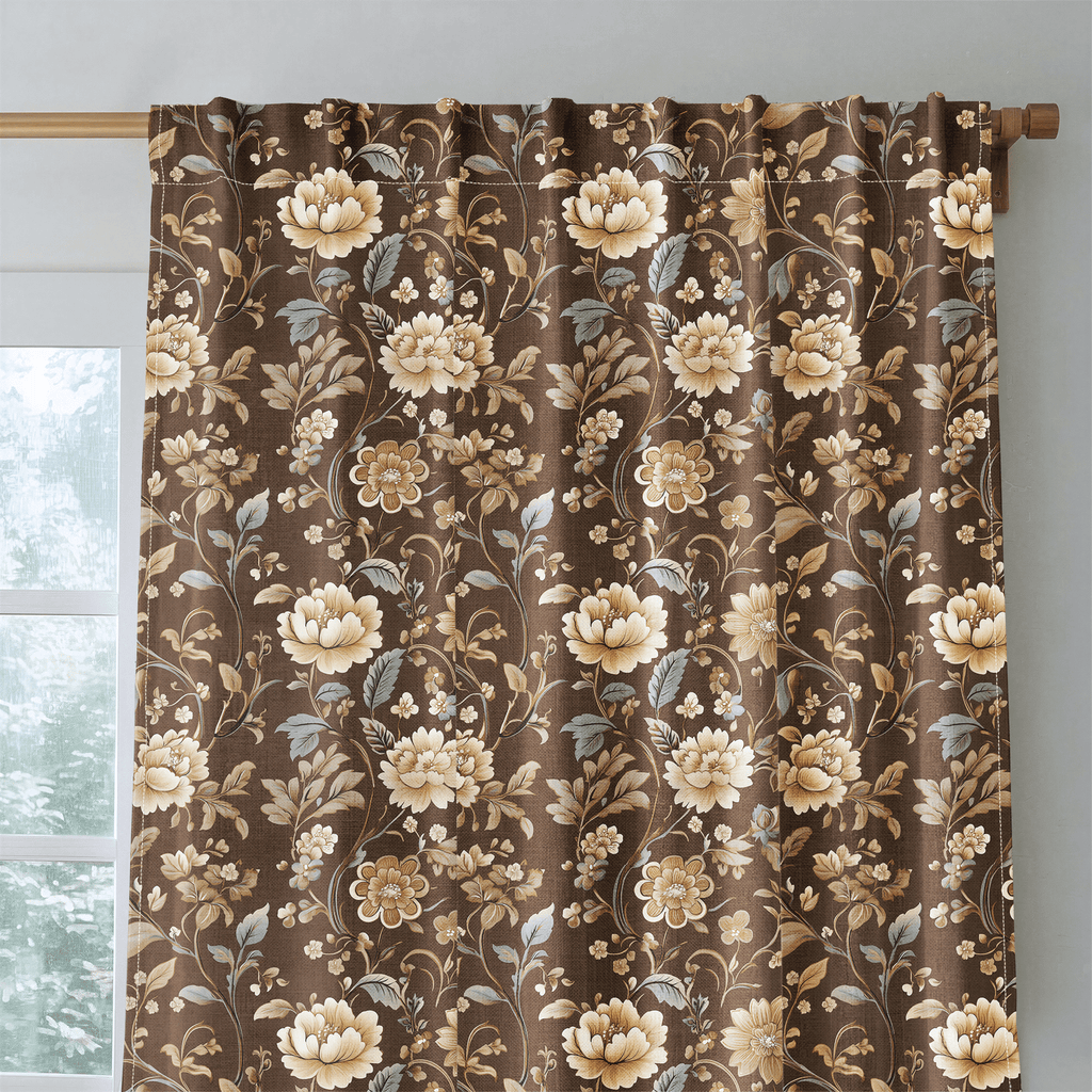 Russet Garden - Curtain Panel - The Drapery