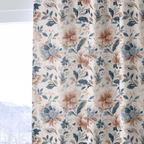 Rust & Rose - Curtain Panel - The Drapery