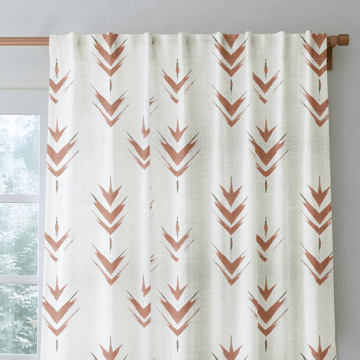 Rustic Arrow - Curtain Panel - The Drapery