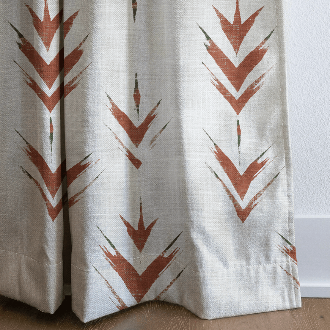 Rustic Arrow - Curtain Panel - The Drapery