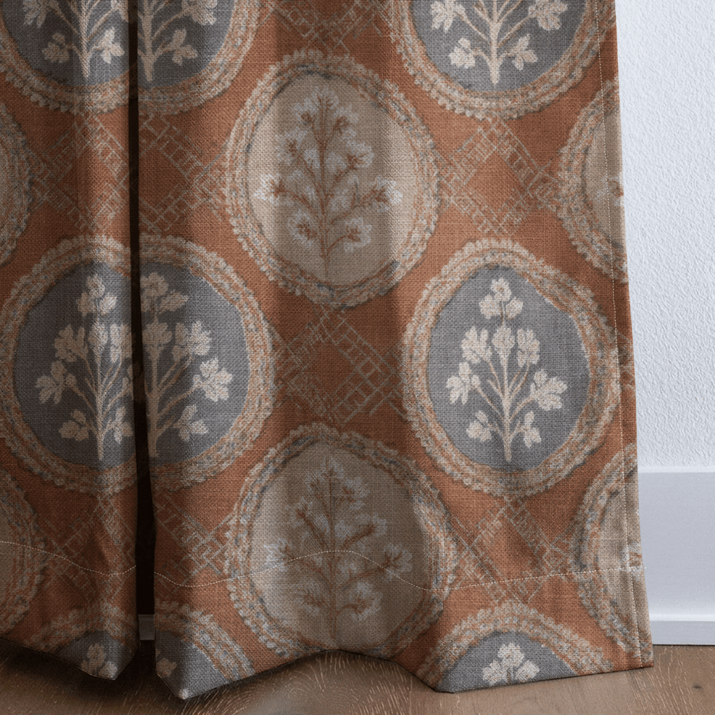 Rustic Medallion - Curtain Panel - The Drapery